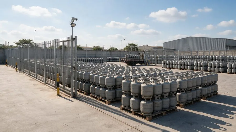 Base de distribuição de GLP
